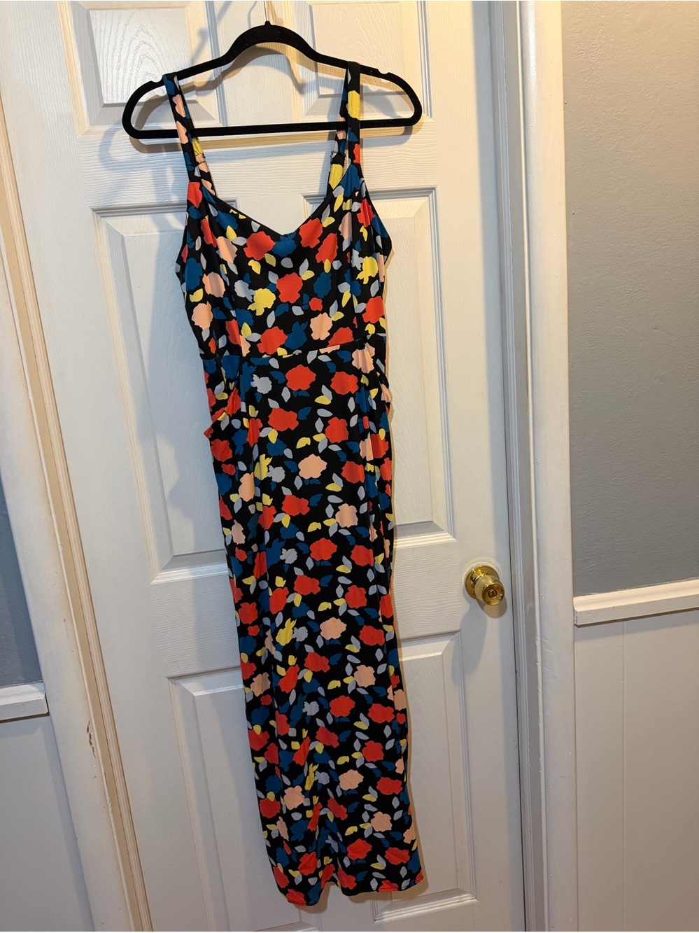 Maxi Dress (“Beatriz”) with Side Slit By HAWTHORN (Stitch Fix) Size L